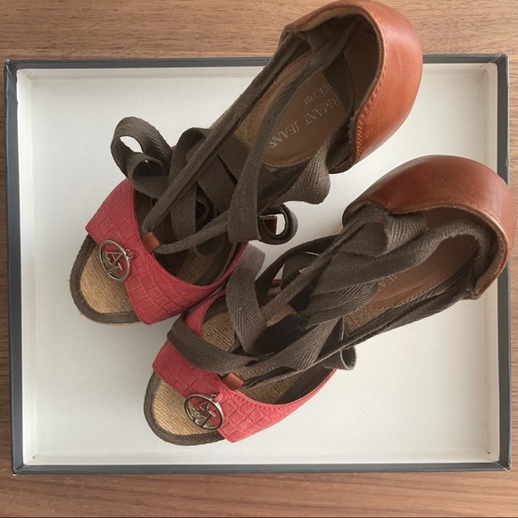 Armani Jeans espadrilles sandals 👡👡👡 - Picture 6 of 8